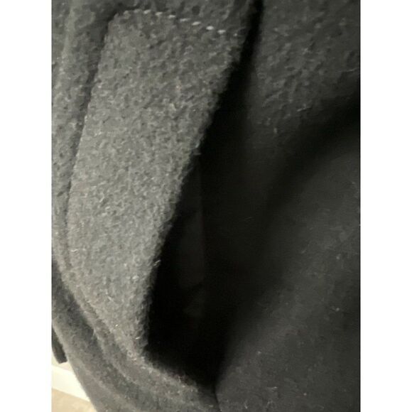 J. Crew Black Wool / Cashmere Cropped Double Breasted Jacket Size 6 - Picture 5 of 8